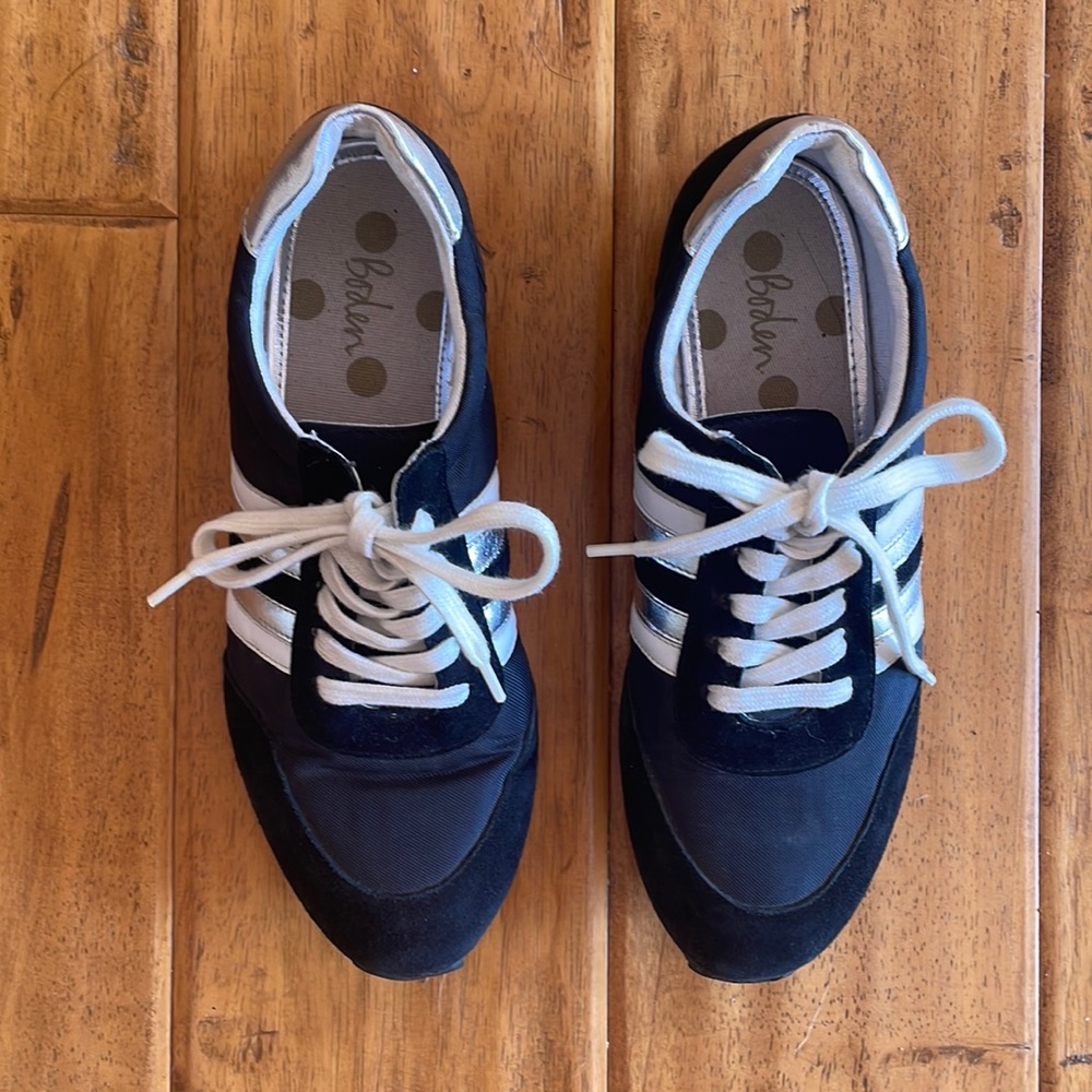 Boden black sneakers
